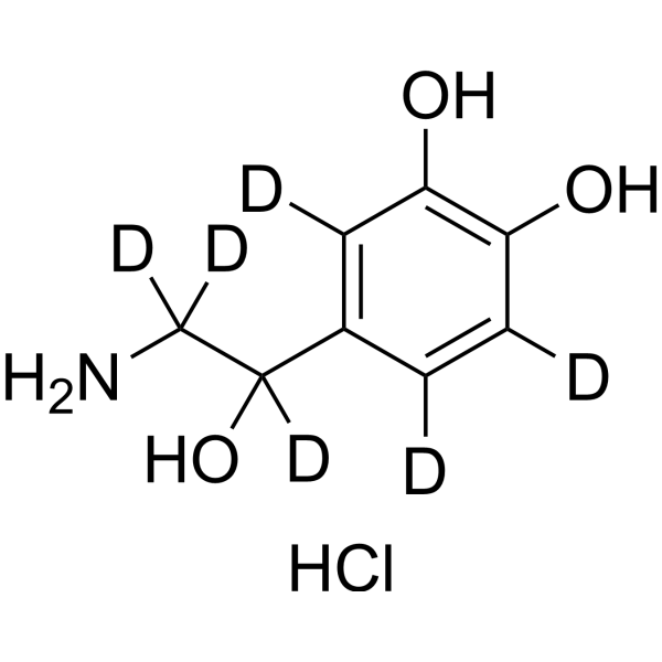 DL-Norepinephrine-d6 hydrochloride (DL-Norepinephrine d6 (hydrochloride)) 1219803-04-9